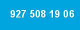 927 508 19 06 927 508 19 06